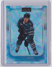 2021-22 O-PEE-CHEE PLATINUM ARCTIC FREEZE PARALLEL 68/99 TIMO MEIER #154 SHARKS