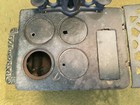 Crescent children's stove, vintage cast iron & Greycraft pots/pans in orig box   — photo 3