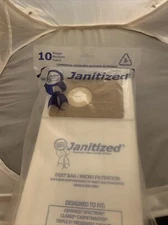 Commercial Grade Anti-Microbial Filter Bags: 10 Bags (NEW)