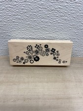 Inkadinkado Snowflakes Wood Mounted Rubber Stamp
