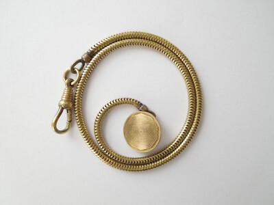 Old Watch Chain Tailcoat Watch Chain Americ FBM Friedrich Binder 8.1 G/29.5 Cm