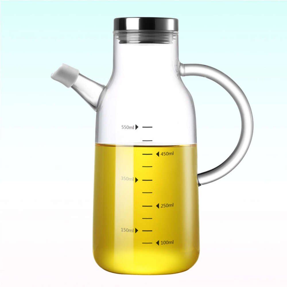 1 Pc Salad Dressing Glass Bottle Vinegar Measuring Dispenser Ebay