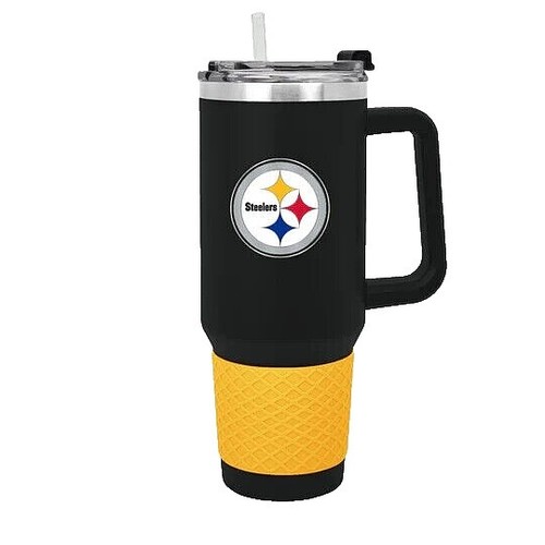 Steelers Pittsburgh Print Coffee Cup 20OZ Car Cup Portable Travel Mug Fans  Gift | eBay