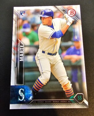2016 Bowman Ketel Marte Rookie RC #144 Seattle Mariners