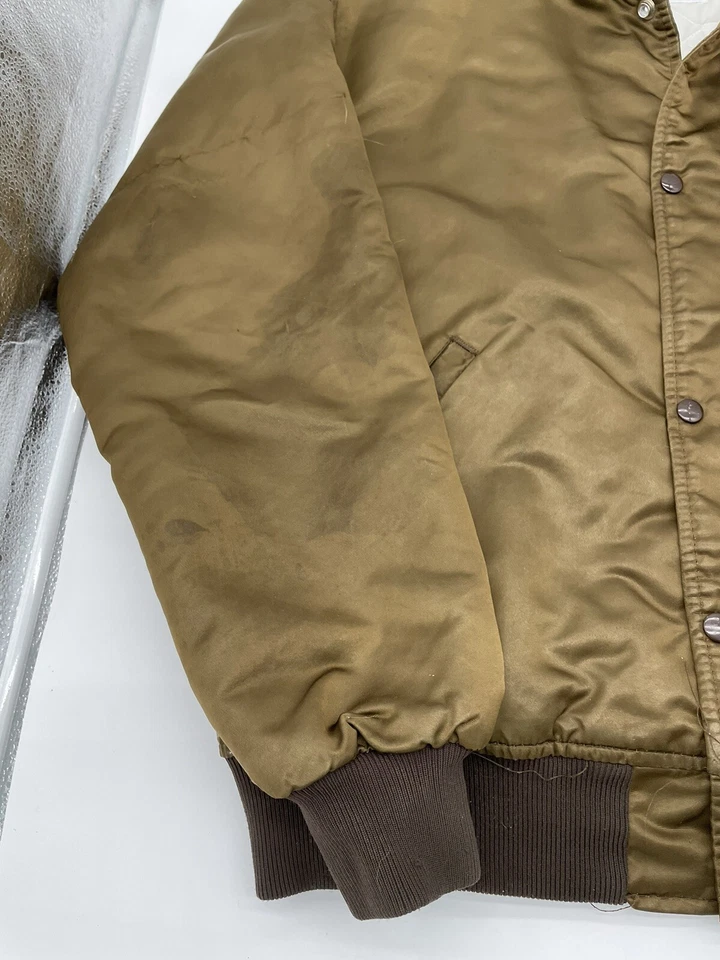 Chaqueta de satén vintage de los Padres de San Diego MLB Starter colección Diamond XL S2B1 Foto 3 de 4