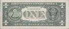 US Bank Star Note $1 Dollar Bill Fancy Serial # B02565871 Error Cut Shifted Seal — photo 2