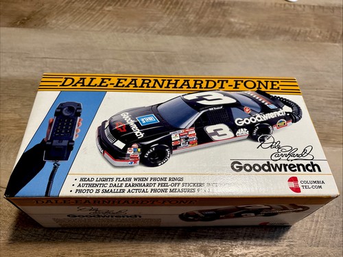 Vintage Dale Earnhardt Fone #3 Nascar Autotelefon GM Goodwrench Columbia Tel-Com