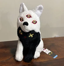 NWT MEOW WOLF Cat Wolf Twisted  Black White Multiverse 10" Plush