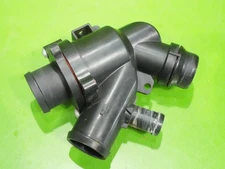 13-16 Jaguar XF XFR OEM supercharged engine coolant thermostat housing assembly