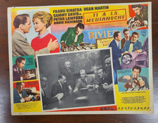 Vtg 1960 Ocean's 11 Frank Sinatra Mexico Movie Lobby Card Poster