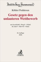 Gesetz Gegen Den Unlauteren Wettbewerb. Uwg, Helmut KöHler