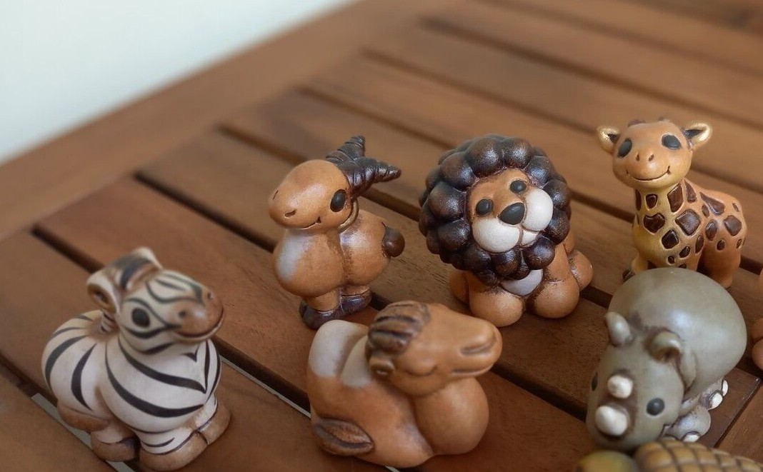 THUN COLLEZIONE ANIMALI DELLA SAVANA MINI THUN FUORI PRODUZIONE