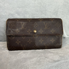 Louis Vuitton Monogram Continental Wallet SD0060 Vintage PROJECT RESTORE