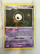 Unown [Q] 49/100 Uncommon Majestic Dawn Pokemon Lightly Played on eBay