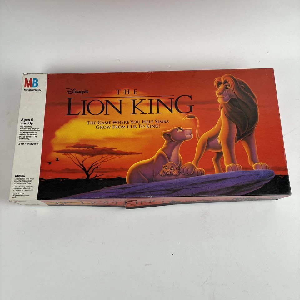 Juego de Mesa El Rey León Disney Milton Bradley Vintage 1993 PIEZAS DE REPUESTO Foto 3 de 3