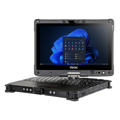 Getac V110 G5, i5 8265U, bis zu 40GB RAM, bis zu 2TB SSD, Win 11 Touchscreen TPM 2.0