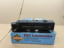 PROTO 2000 HO SCALE DIESEL LOCOMOTIVE FA2 A UNIT LOUISVILLE & NASHVILLE READ !