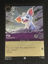 Disney Lorcana Winterspell Pua - Disgruntled Pig Cold Foil 59/204 NM