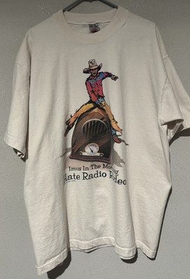 Vintage Imus In The Morning T Shirts Men s XL Western 1996 V26