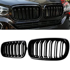 X5 F15 Grille Gloss Black 2014-2018 X5 F15 X6 F16 Gloss Black Double Slats