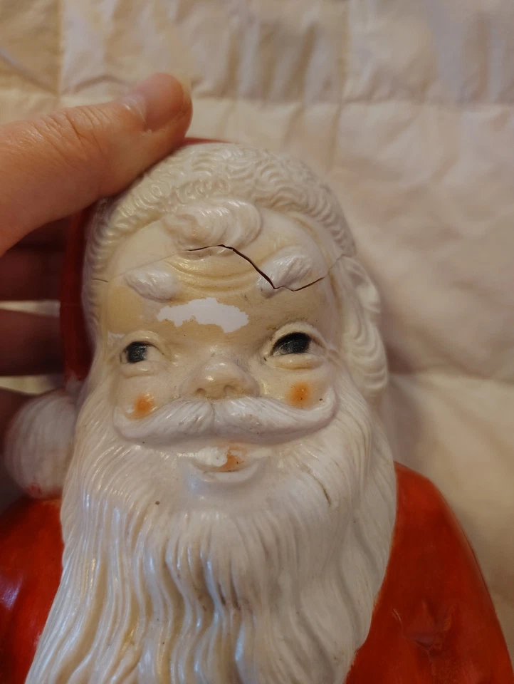 Lot Of 8 Vintage MCM Christmas Holiday Tabletop Blow Molds - 50s, 60s, 70s, 80s - Image 4 of 4