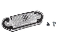 Metzger Lichtscheibe, Kennzeichenleuchte 2080032 FüR Skoda Vw, Links, Rechts