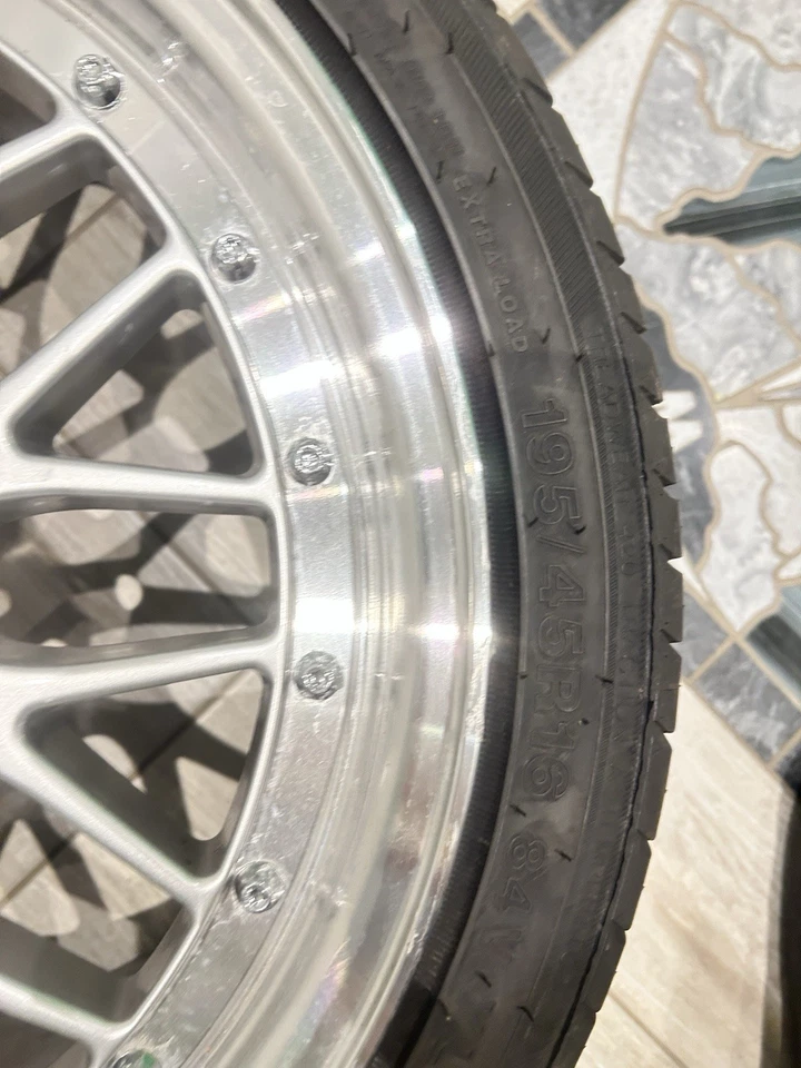 2 Anhänger Reifen und Felgen 19/45 R16 Sommerreifen - Bild 4 von 4