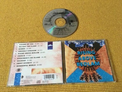 CD:  Jah Wobble's Invaders of the Heart  - Rising Above Bedlam - Gut