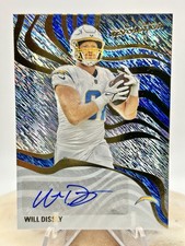 2025 Panini Revolution Will Dissly AUTO STORM SP #RSA-WDY Los Angeles Chargers