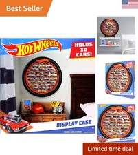 Portable Hot Wheels Display Case - Safely Stores and Showcases 30 Cars Anywhere