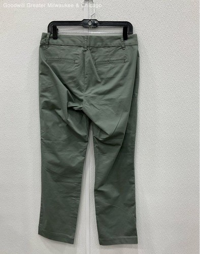 NWT J.CREW WOMEN 8P GREEN PANTS - Picture 2 of 4