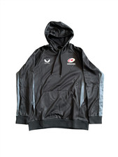 Saracens Rugby Men's Hoodie Castore Pro Players Jumper  - New