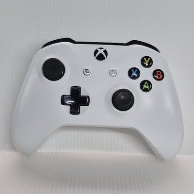 Microsoft Xbox One Wireless Controller White Model 1708 Bluetooth OEM Tested