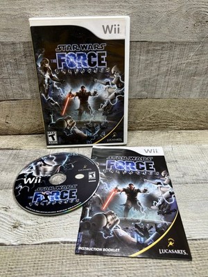 Star Wars: The Force Unleashed (Nintendo Wii, 2008) Complete w/ Manual