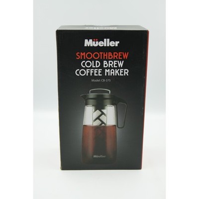 Mueller SmoothBrew Cold Brew Coffee Maker - Model CB-375   New Sealed