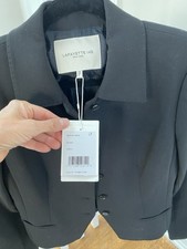 Lafayette 148 New York Black Wool Blazer S New with Tags