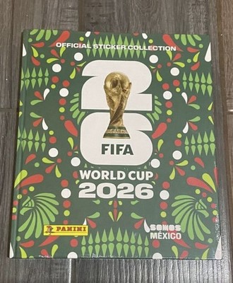 Panini FIFA World Cup 2026 Hard Cover Album Mexico Edition Sealed New