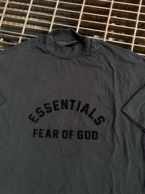Fear Of Good Essentials Black Jerry Lorenzo Shirt Size Small Boxy Loose Fit