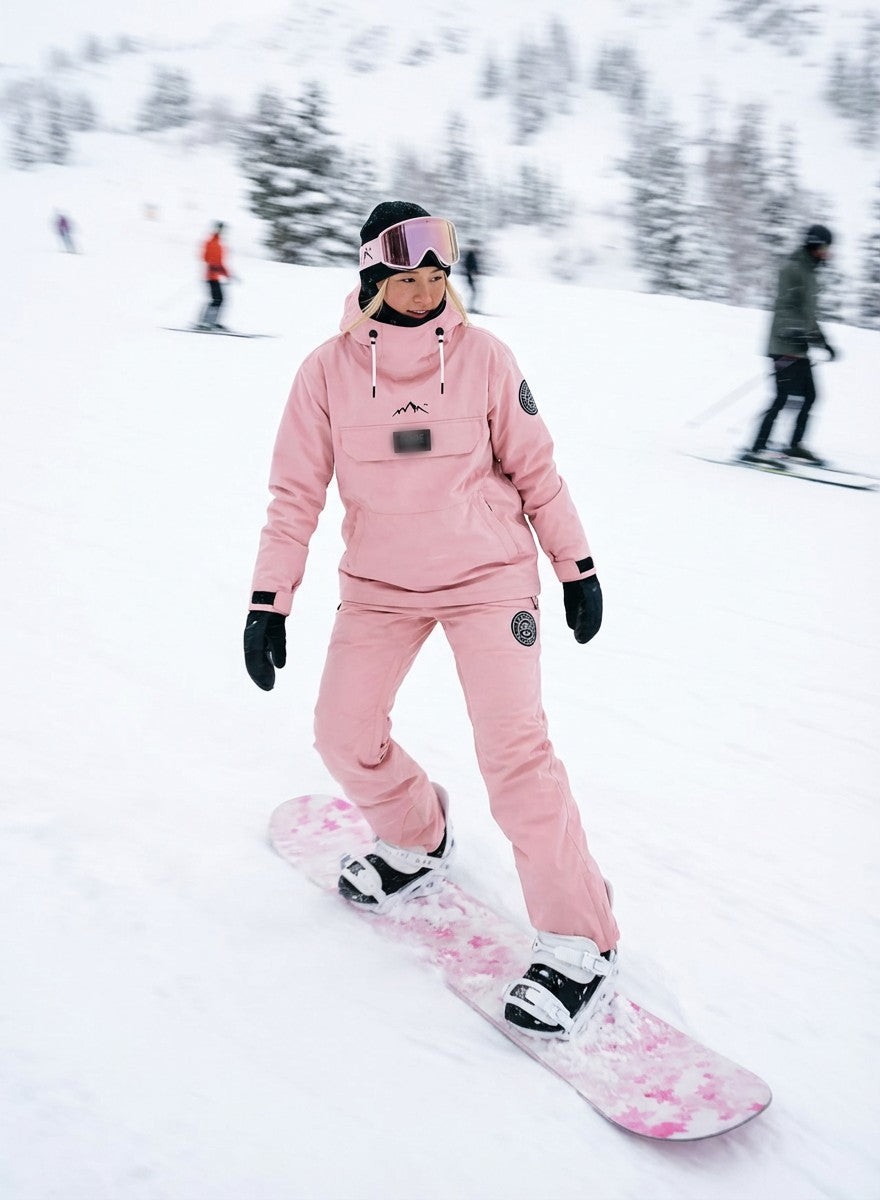 Vert Snow Board - 2025 The Sakura Snowboard All-Mountain Pink True Twin Camber