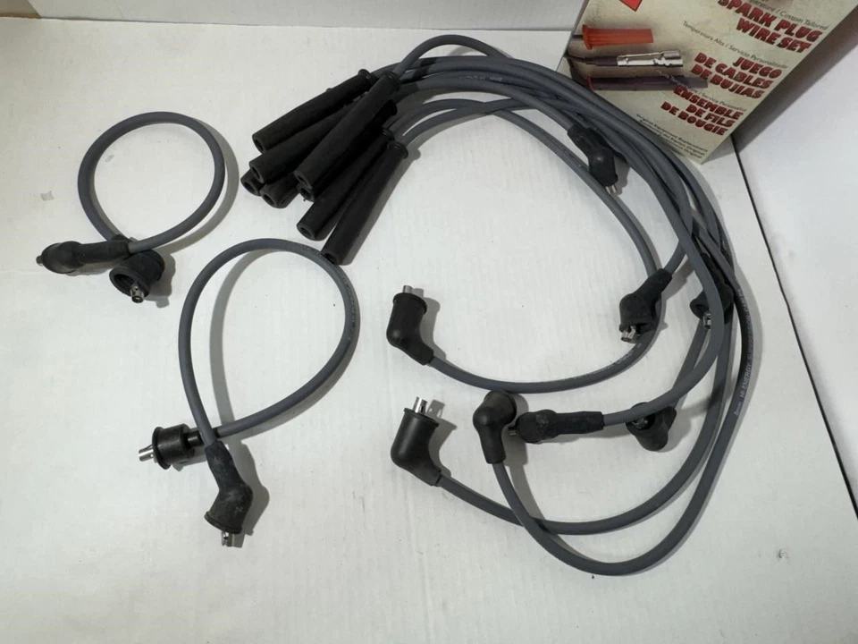 Juego de 10 cables de bujías Fed 4653 86-89 Nissan D21 Pathfinder 2,4 L Foto 2 de 3