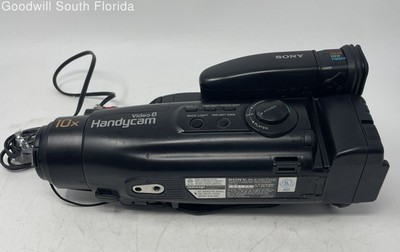 Sony CCD-FX330 Black 10X Optical Zoom Video 8 Recorder Handycam