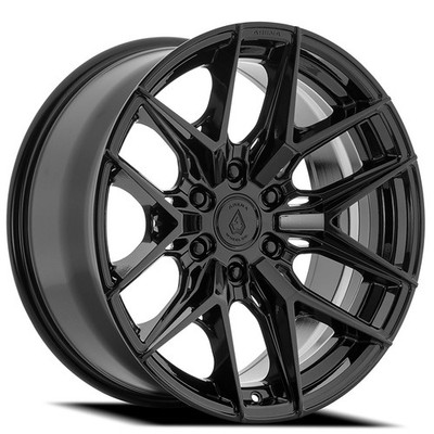20x10 Arena Wheel Co A131 Sparta Gloss Black 6-Lug Off-Road Rims (4pcs) A1