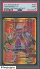 2015 Pokemon XY Breakthrough Secret #164 FA Mewtwo EX PSA 9 MINT