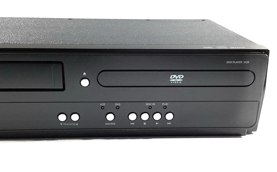 Combo reproductor de DVD Sanyo FWDV225F VCR *REPRODUCTOR DE DVD FUNCIONA VCR NO* Se vende como está Foto 3 de 4