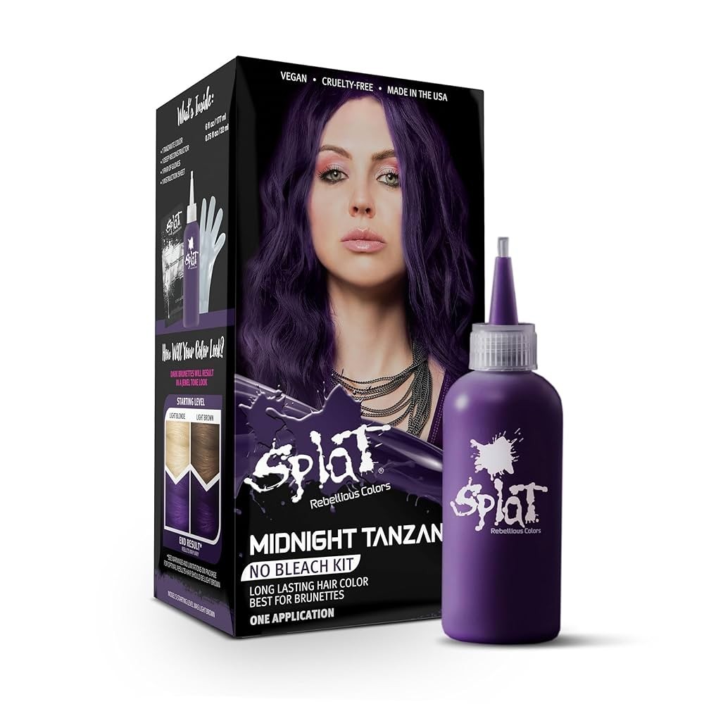 Splat Midnight Hair Color- Midnight Tanzanite 6 fl. oz