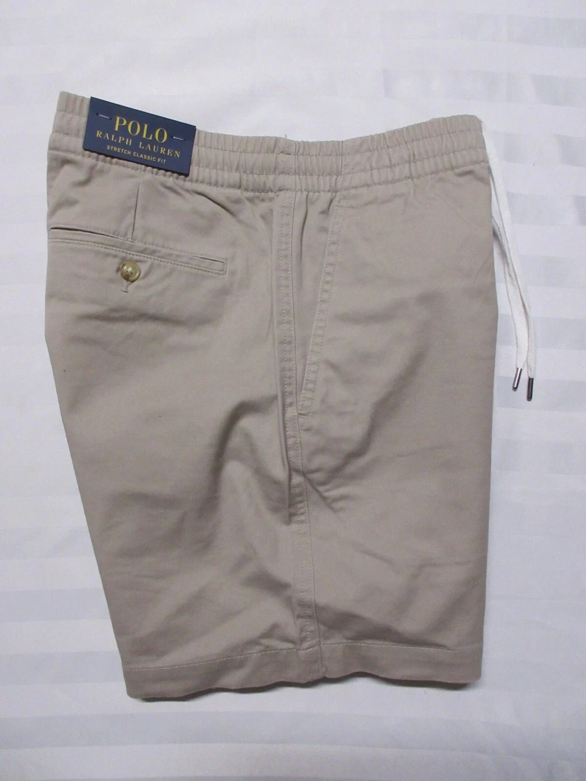 POLO RALPH LAUREN Men's Tan Stretch Cotton Prepster Chino Shorts 710644995024
Opens in a new window