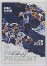 2018 Panini Diamond Kings Past and Present Gary Sanchez Jorge Posada #PP15 4l8