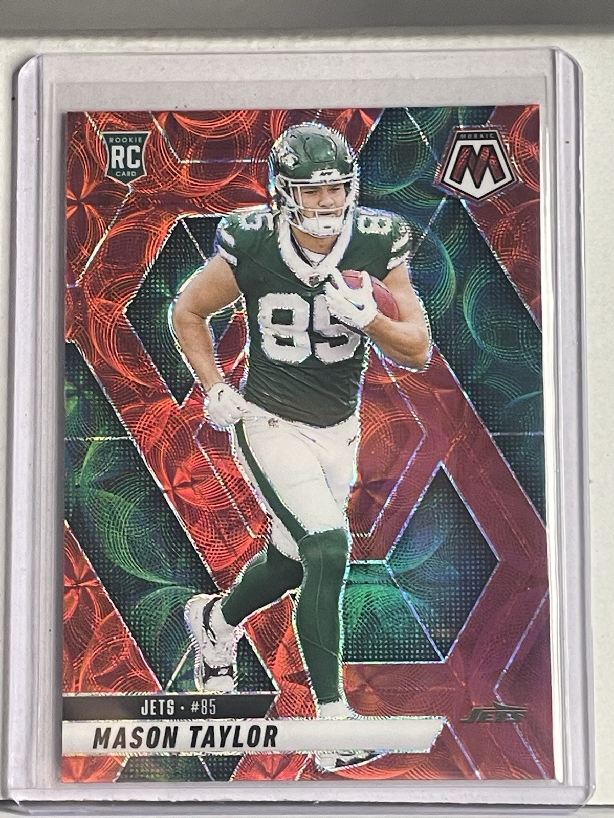 2025 Panini Mosaic Mason Taylor Red Scope Prizm SP Parallel #324