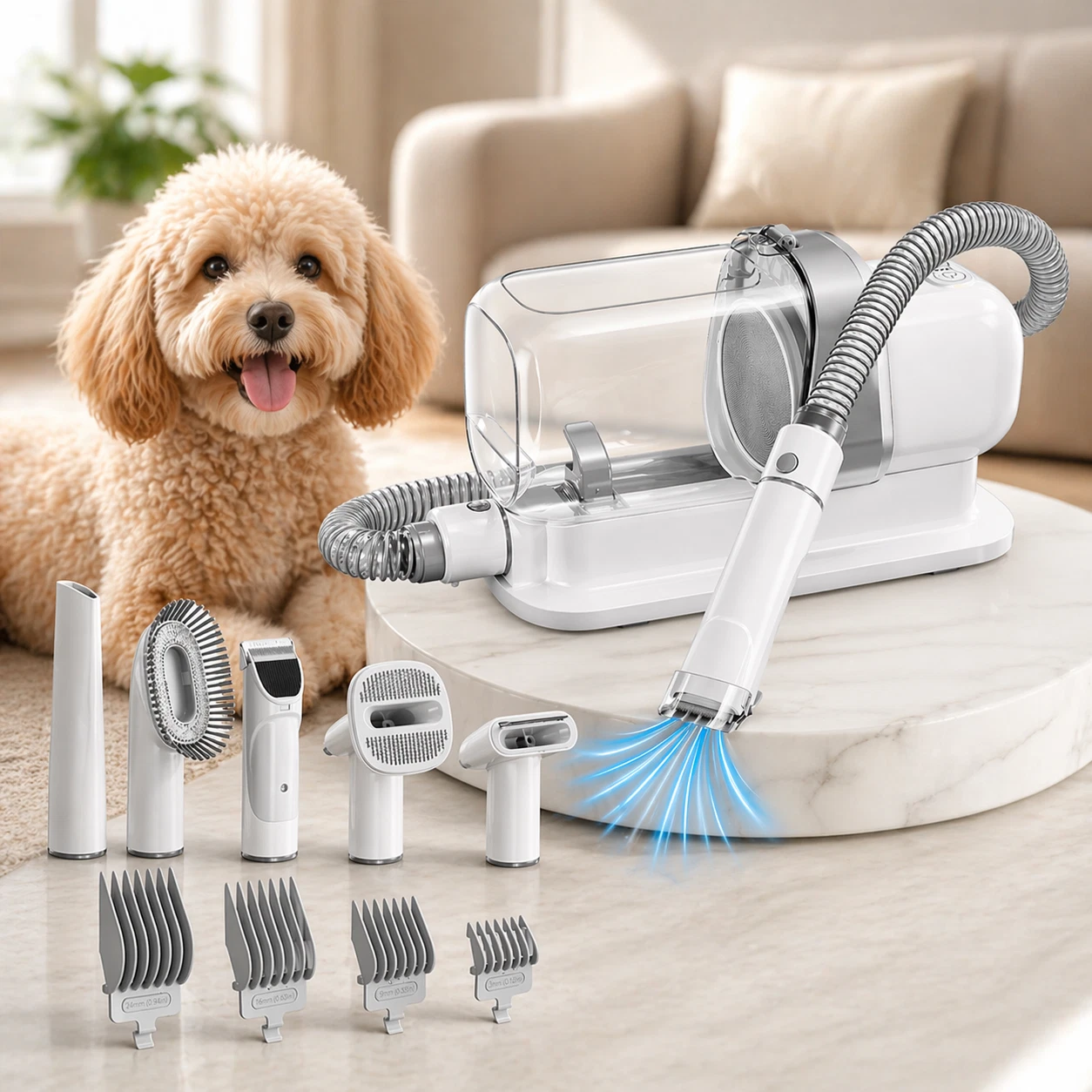 Pet Grooming Vacuum & Dog Grooming Kit 2.3L Large Dust Cup Pet Hair Cleaner
Opens in a new window or