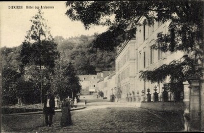 Ak Diekirch Luxemburg, Hotel des Ardennes - 4398821